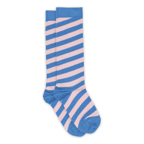 MP Denmark 30 22238 95 Candy stripe knee socks Malibu Blue