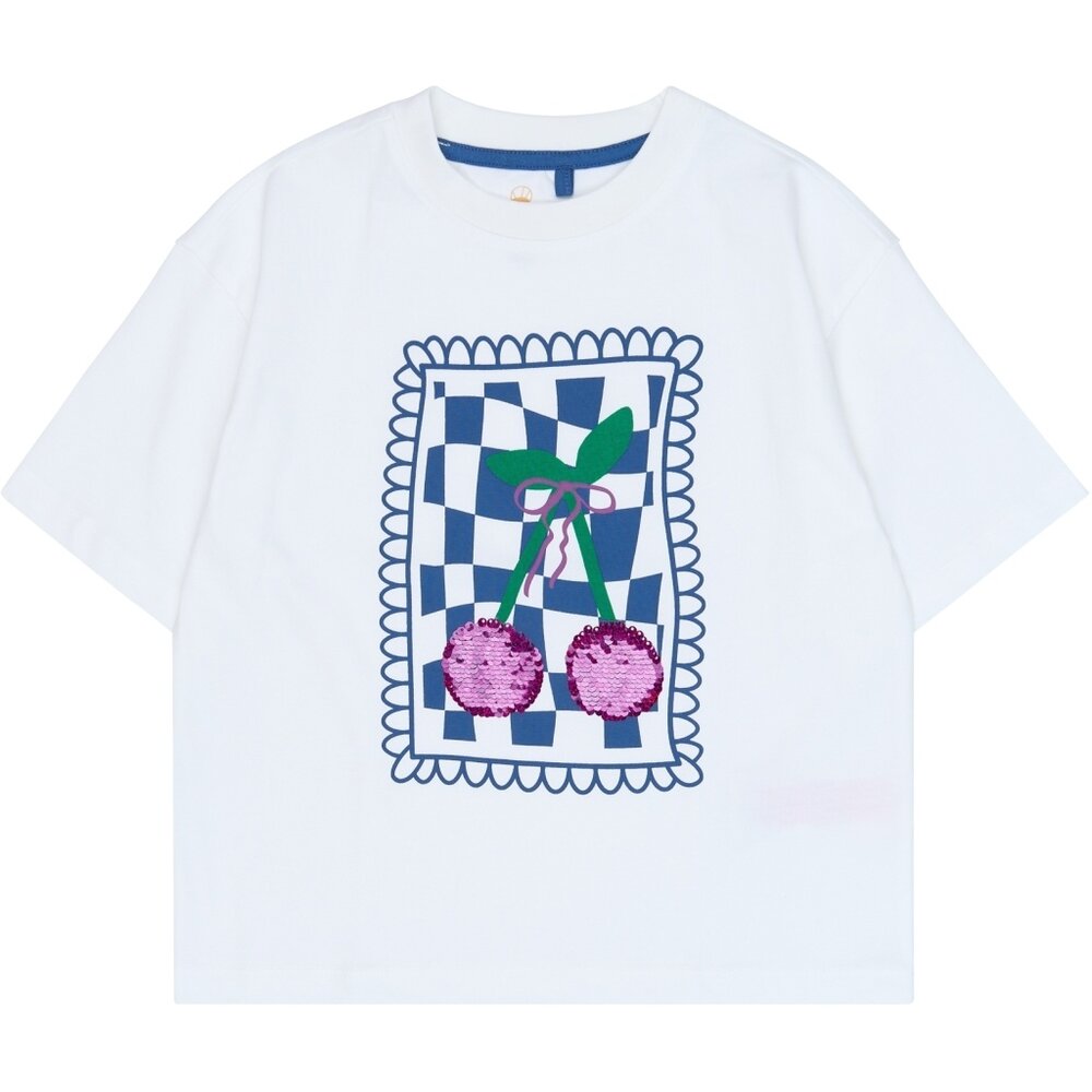 The New TNSimone OS S_S Tee Bright White