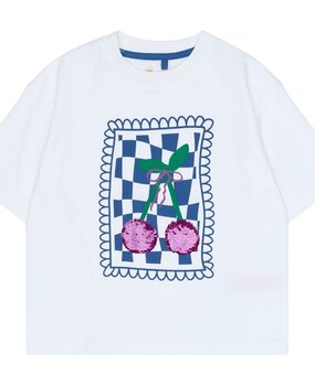The New TNSimone OS S_S Tee Bright White