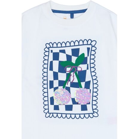 The New TNSimone OS S_S Tee Bright White