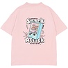 The New TNSnack OS S_S Tee Silver Pink