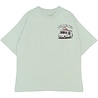 The New TNStefano OS S_S Tee Aqua Gray