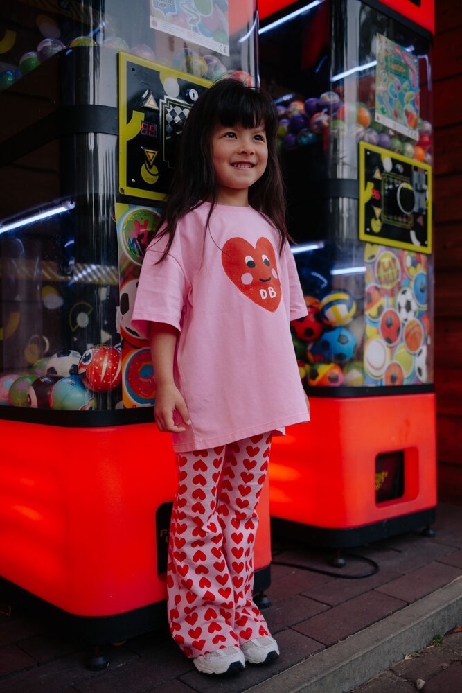 Daily Brat ADORE FLARED PANTS PINK