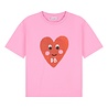 Daily Brat roze t-shirt met hart