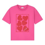 Call me Frankie CMF HEARTS PINK T-SHIRT (CMF109)