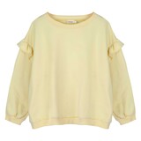 Jacky Sue LOIS RUFFLE SWEATER - PASTEL YELLOW Jacky Sue LOIS RUFFLE SWEATER - PASTEL YELLOW