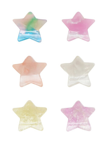 Mimi & Lula STAR MINI CLAW CLIPS MULTI