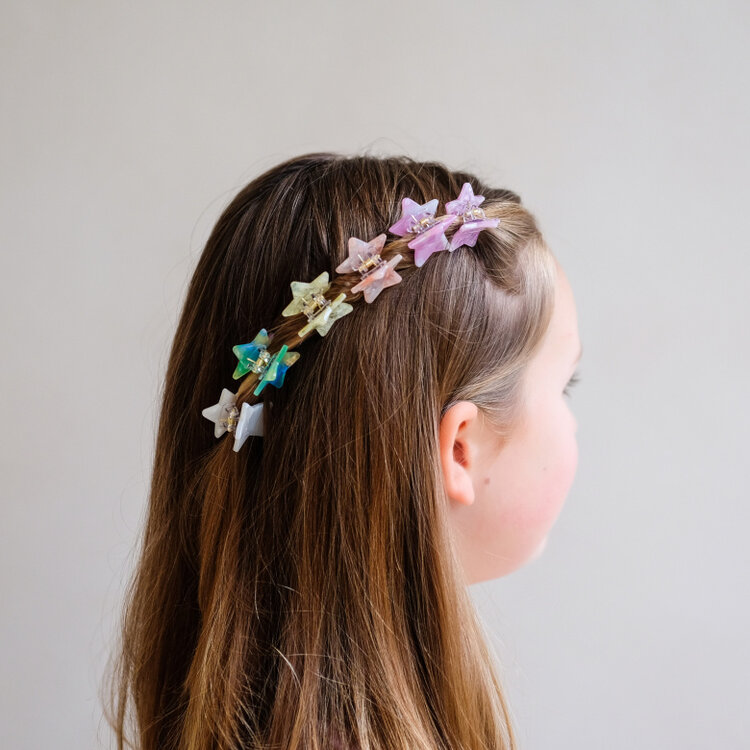 Mimi & Lula STAR MINI CLAW CLIPS MULTI