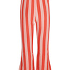 The New Chapter D602-5610 Flared Pants Nena Red Pink Stripes