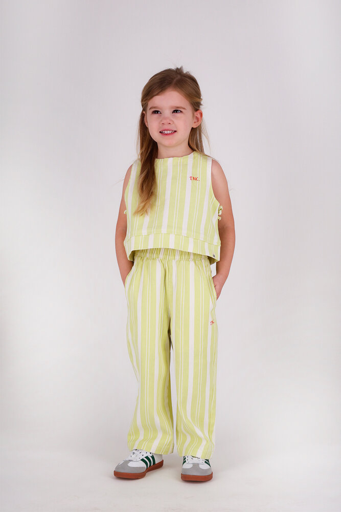 The New Chapter D602-5136 Top Beth Green Stripes