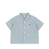 Konges Slojd ELLIOT SS SHIRT trio bleu stripe