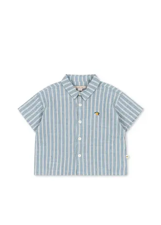 Konges Slojd shirt met korte mouwen en streepjes Konges Slojd shirt met korte mouwen en streepjes