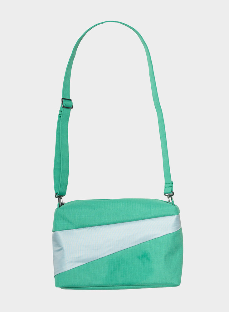 Susan Bijl The New Bum Bag Holly Green & Surf Spray Medium
