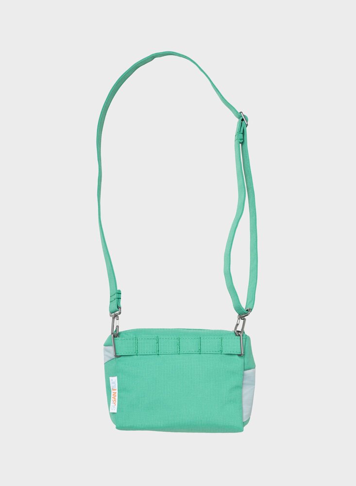 Susan Bijl The New Bum Bag Holly Green & Surf Spray Small