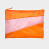 Susan Bijl The New Pouch Orange & Pink Panther Large