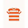 Tiny Cottons Stripes Knit Tee summer red