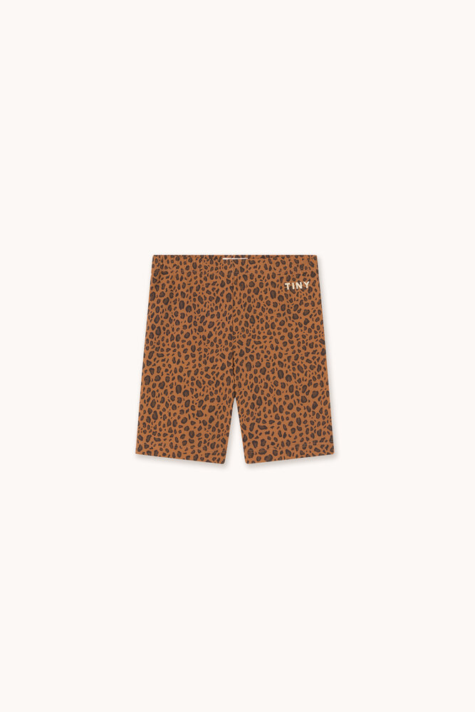 Tiny Cottons Mini Animal Print BIKER Leggings