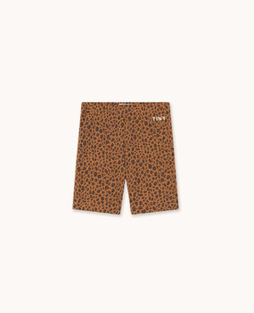Tiny Cottons Mini Animal Print BIKER Leggings
