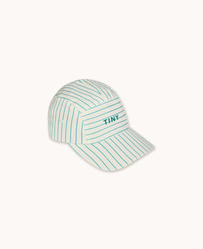 Tiny Cottons Cyan Fine Stripes Cap light cyan Tiny Cottons Cyan Fine Stripes Cap light cyan
