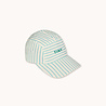 Tiny Cottons Cyan Fine Stripes Cap light cyan