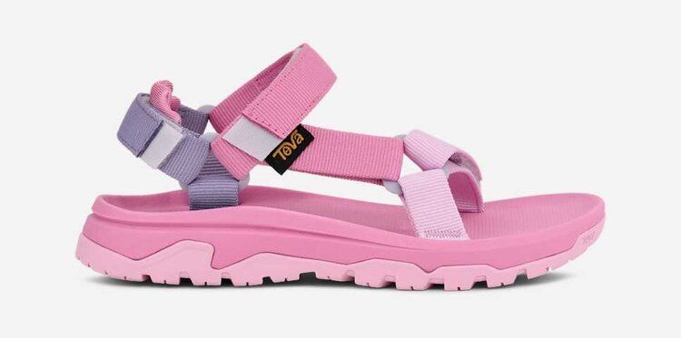 Teva Hurricane XLT JR kindersandalen bright pink multi