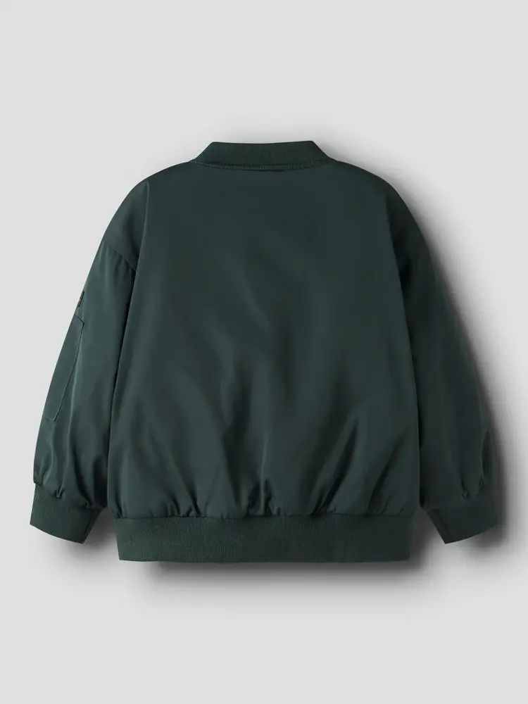 Name It 13250741 NMMMATHIAS BOMBER JACKET Green Gables
