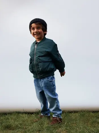 Name It 13250741 NMMMATHIAS BOMBER JACKET Grey Name It 13250741 NMMMATHIAS BOMBER JACKET Grey