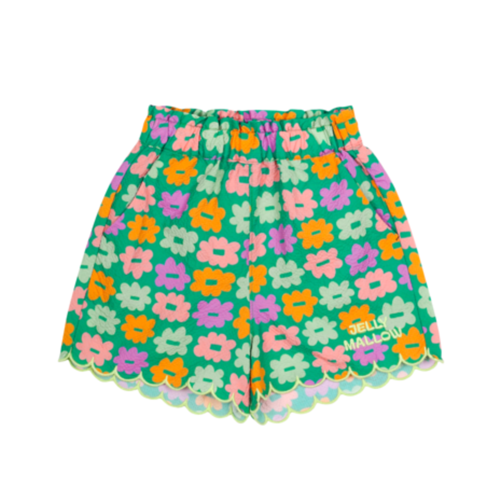 Jelly Mallow short met bloemenprint