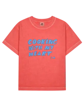 Jelly Mallow Cooking Heart Pigment T-Shirt Jelly Mallow Cooking Heart Pigment T-Shirt