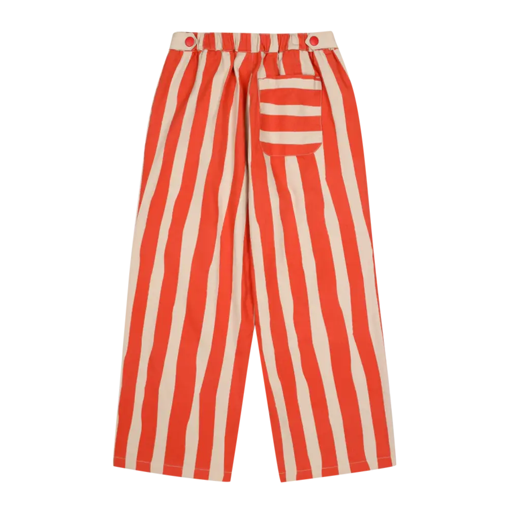 Jelly Mallow Banana Strip Pants
