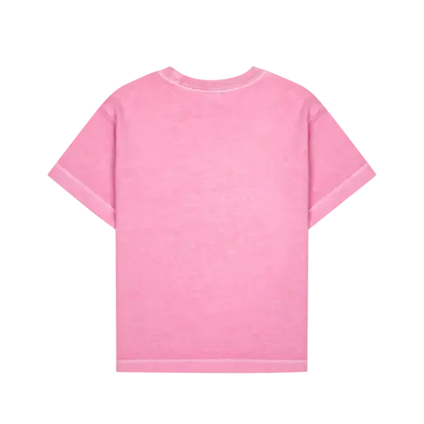 Jelly Mallow roze t-shirt met print
