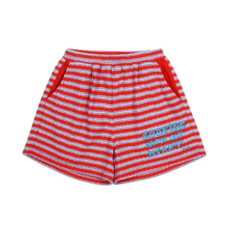 Jelly Mallow gestreepte korte broek