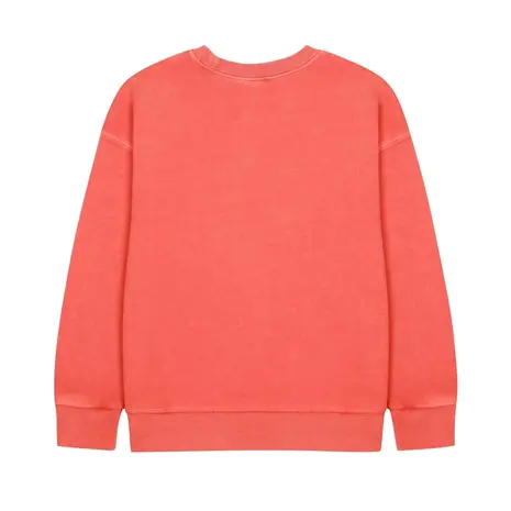 Jelly Mallow rood/oranje sweater met olifant print
