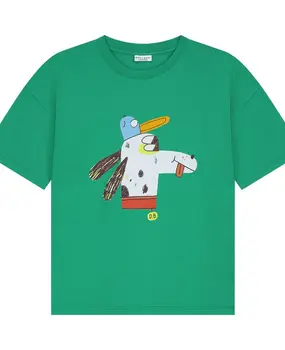 Daily Brat SWANKY T-SHIRT SUMMER GREEN Daily Brat SWANKY T-SHIRT SUMMER GREEN