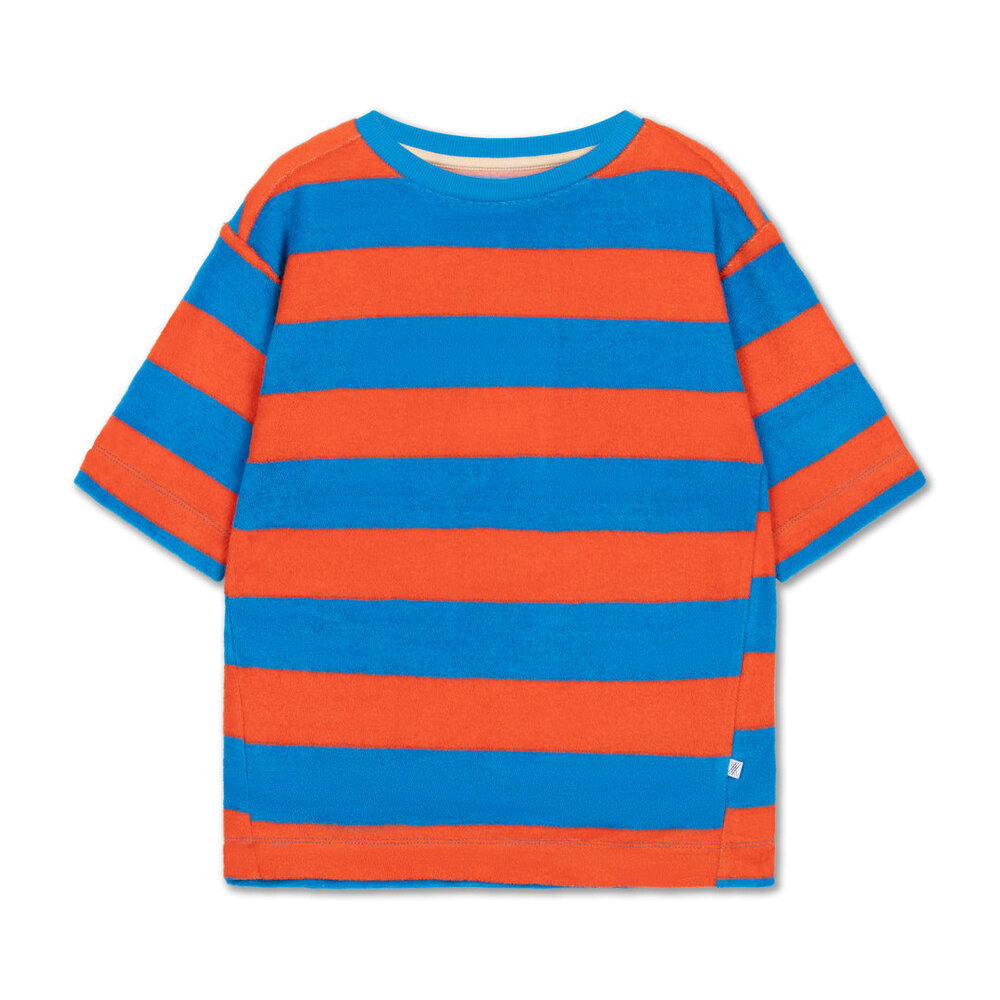 Repose badstof t-shirt met strepen