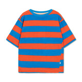 Repose 69. Sweat tee wave flame block stripe