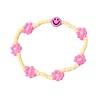 Love Issue Armband Daisy smiley sunshine/fuchsia