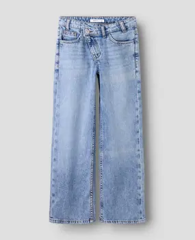 Name It 13256772 NKFROSE WIDE ASYM CLOSURE JEANS 2244-BP