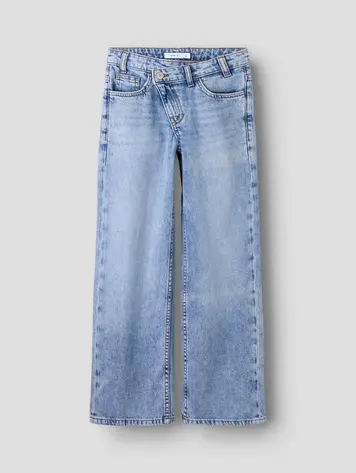 Name It 13256772 NKFROSE WIDE ASYM CLOSURE JEANS 2244-BP