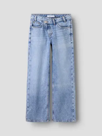 Name It 13256772 NKFROSE WIDE ASYM CLOSURE JEANS 2244-BP