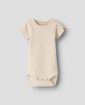 Lil Atelier 13241127 NBMFENG SS SLIM BODY LIL Oxford Tan