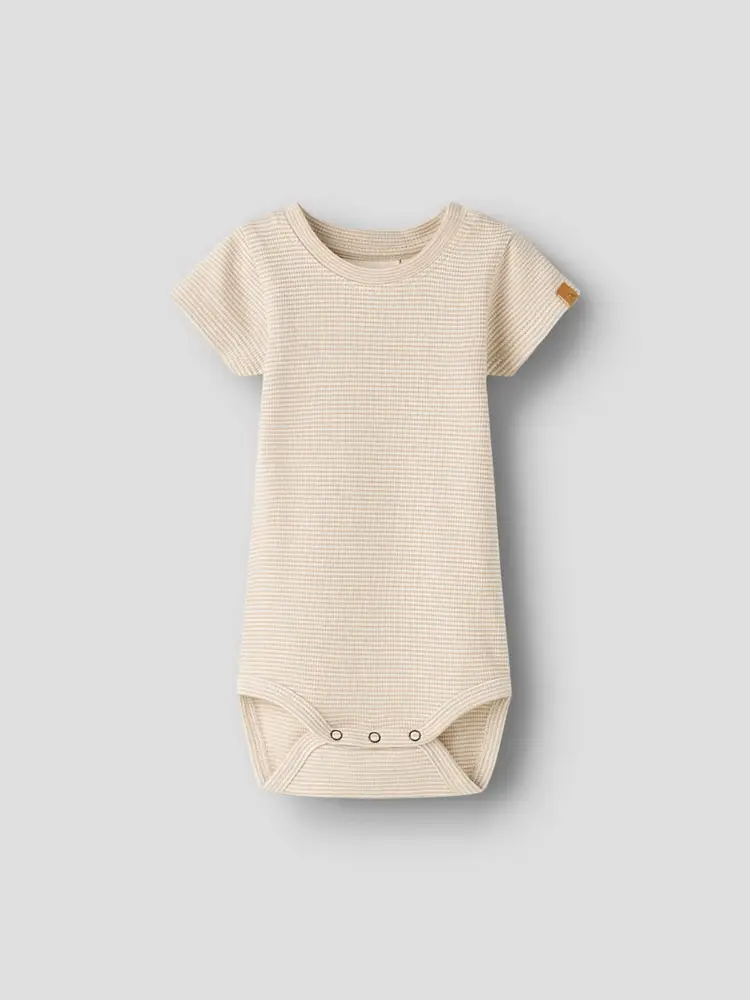 Lil Atelier 13241127 NBMFENG SS SLIM BODY LIL Oxford Tan