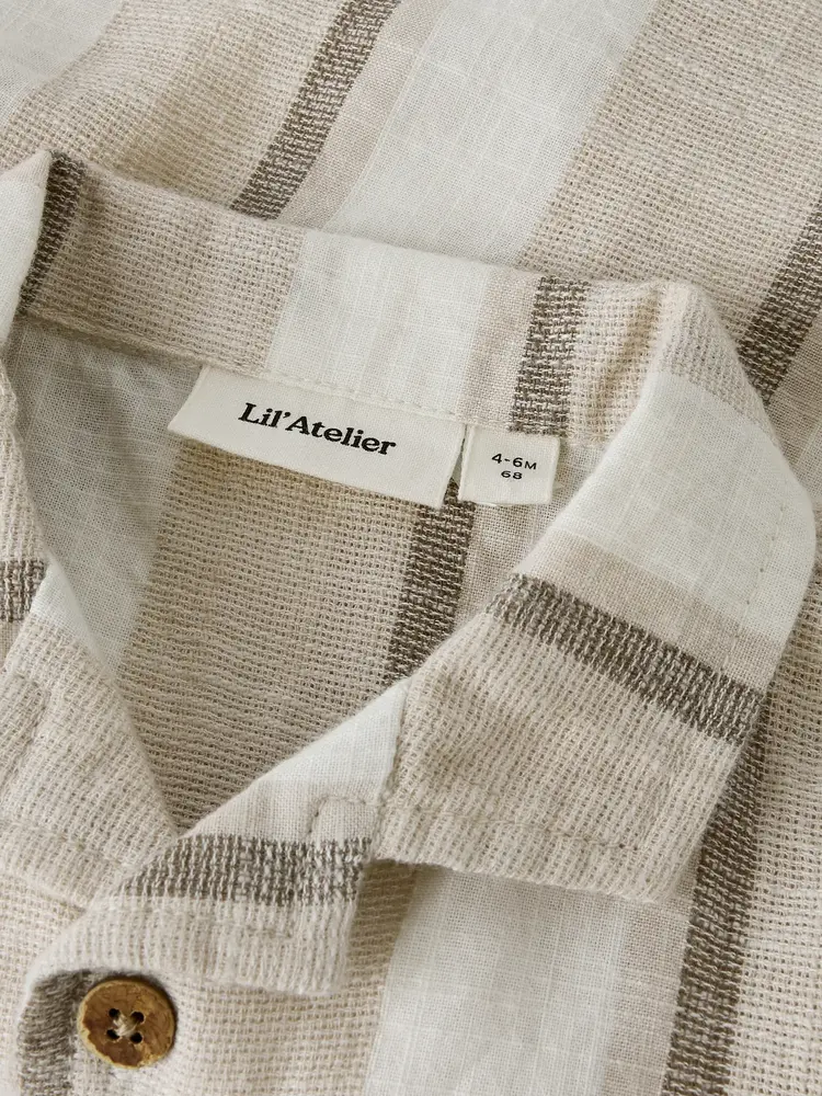 Lil Atelier 13257433 NBMFIBERT SS LOOSE SHIRT LIL Coconut Milk Lil Atelier 13257433 NBMFIBERT SS LOOSE SHIRT LIL Coconut Milk