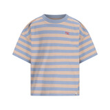 The New Chapter D603-0455 T-Shirt Bo Blue Beige Stripes