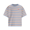 The New Chapter D603-0455 T-Shirt Bo Blue Beige Stripes