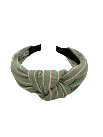 Altijd Knap Haarband happy stripes green