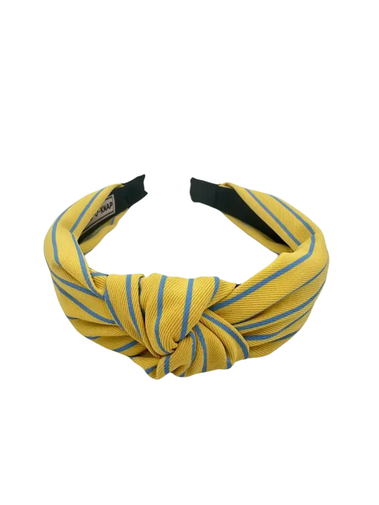 Altijd Knap Haarband happy stripes yellow