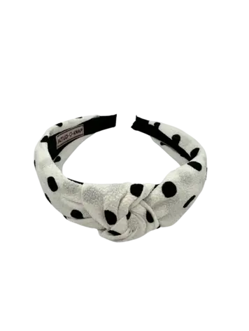Altijd Knap Haarband dreamy dots white