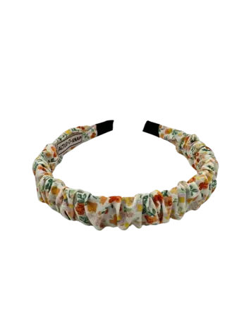 Altijd Knap Haarband sweet flowers white orange pink