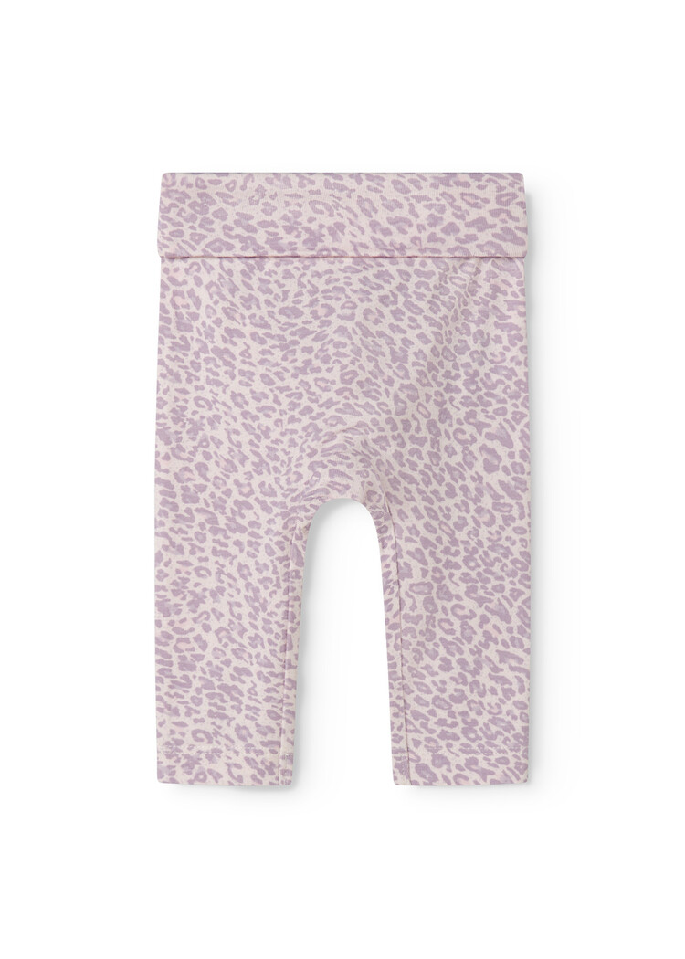 MarMar Copenhagen legging met lila leopard print